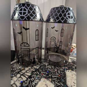 Spooky Haunted House storage canister